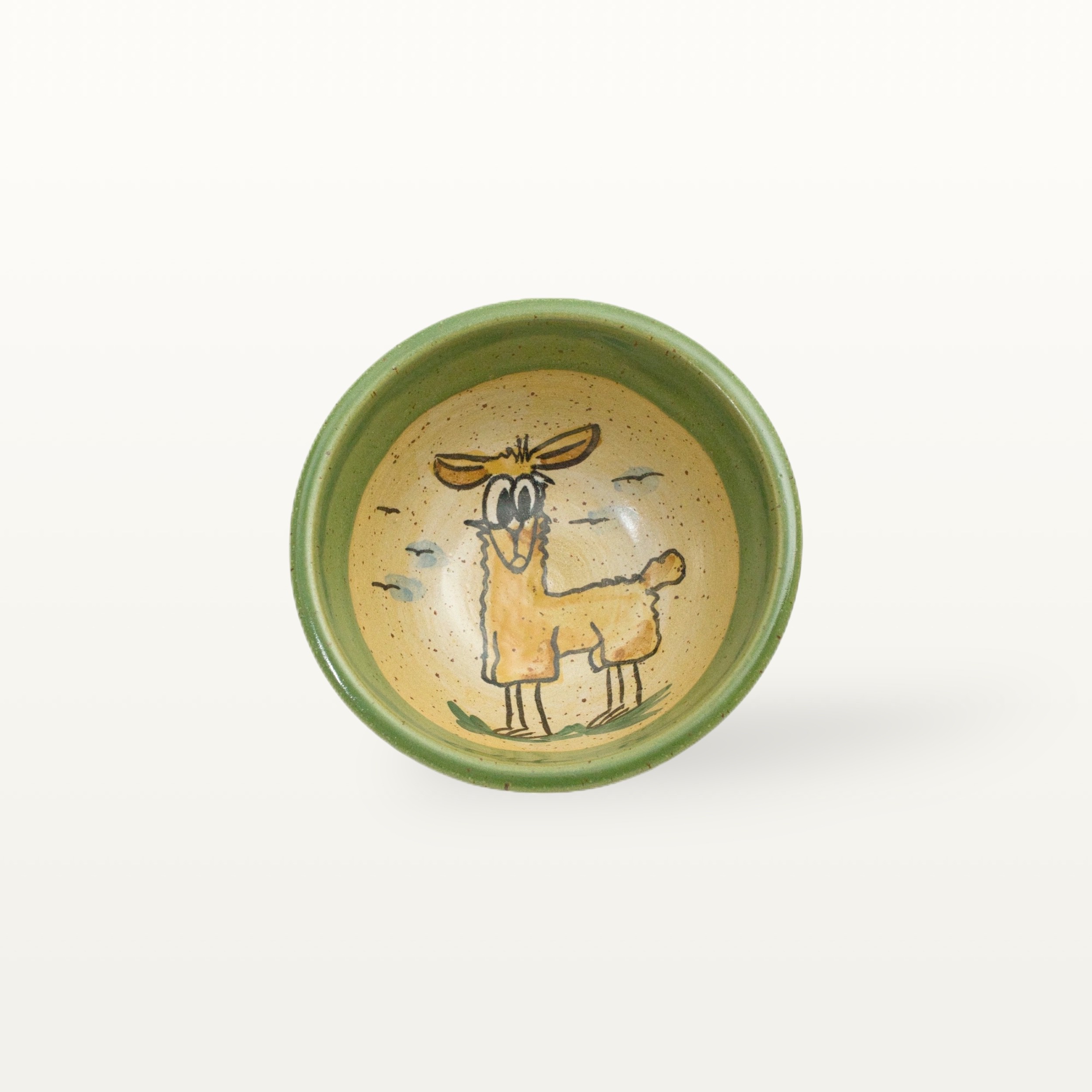 Müslischale Lama - Tierfreunde - Grün