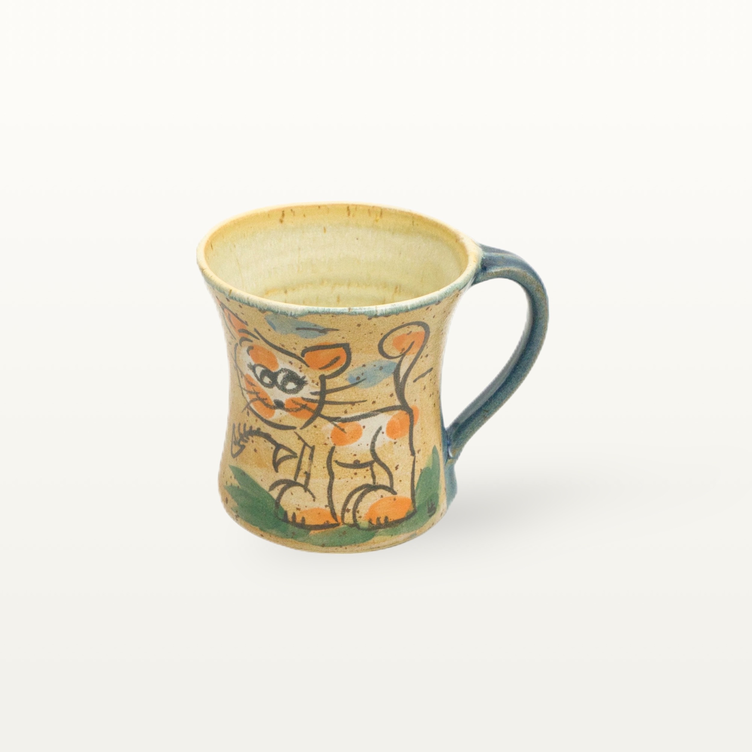 Tasse Katze - Tierfreunde - Blau