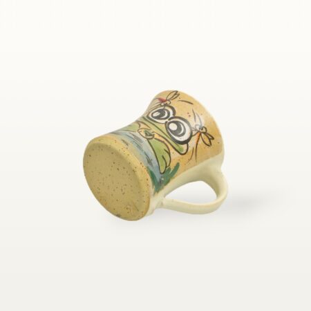 Tasse Frosch - Tierfreunde - Hellbraun – Bild 3