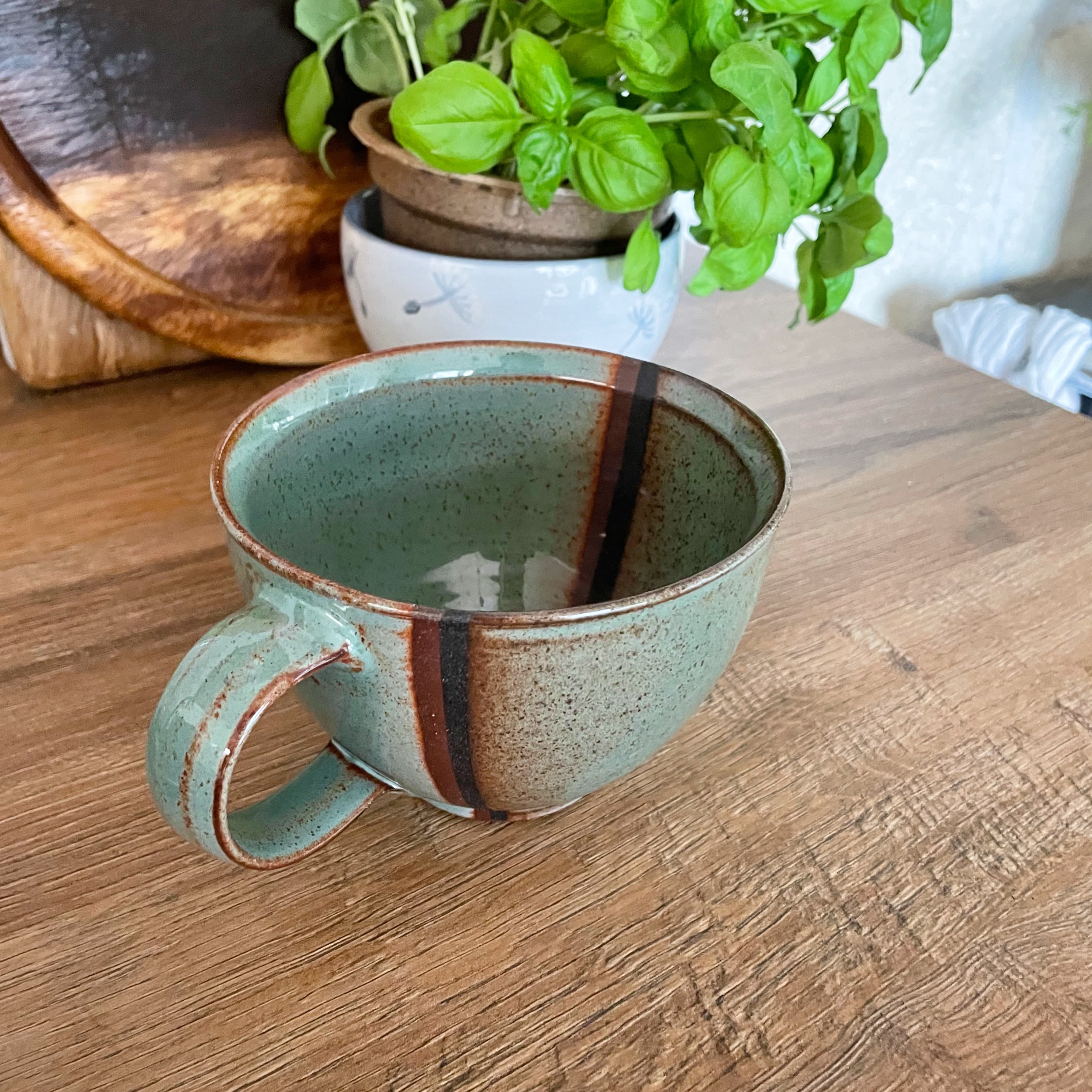 Alleskönner, stapelbare Tasse - Grün 2 Alleskönner, stapelbare Tasse - Grün – Bild 2