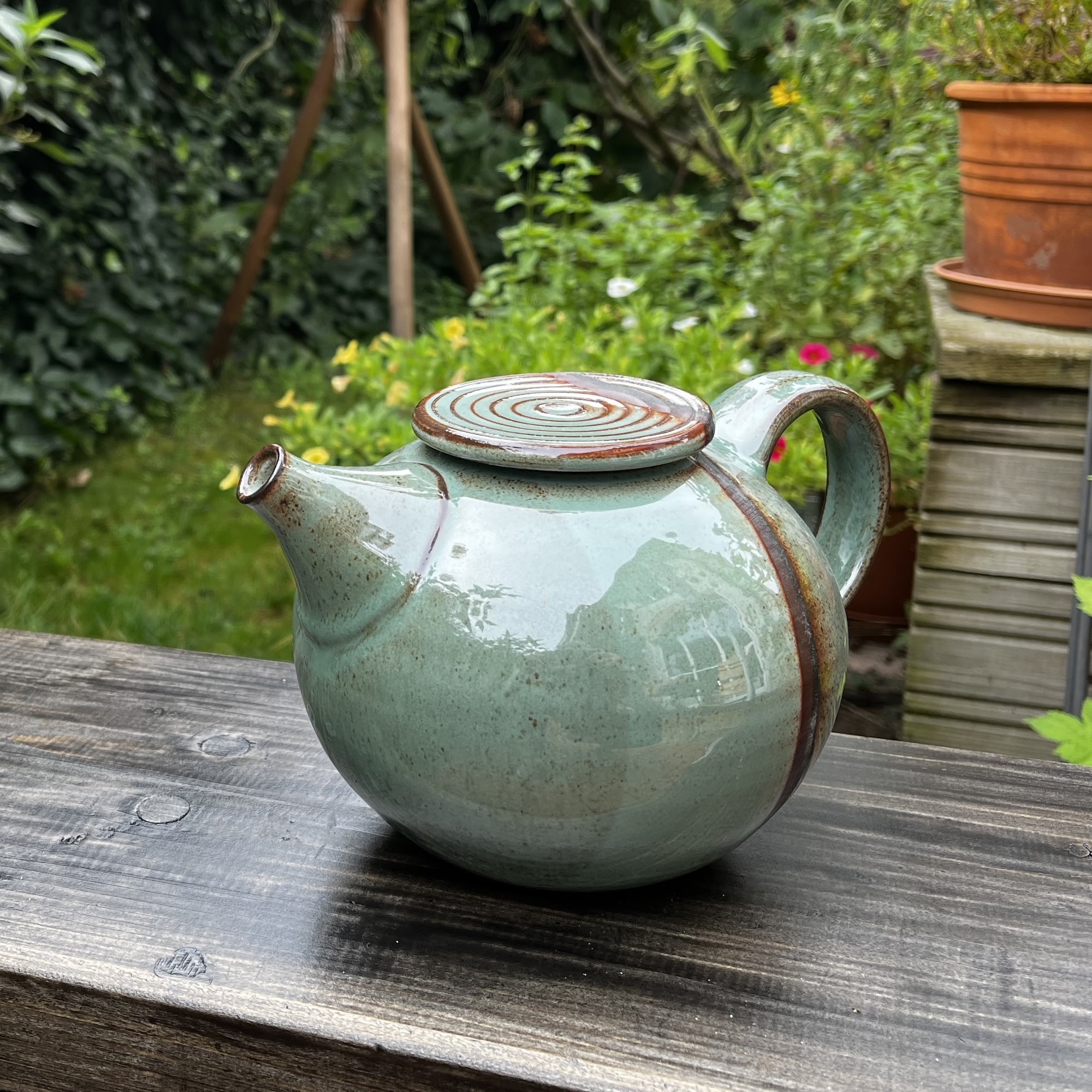 Alternative view of Elegante Teekanne "Alleskönner" - Grün - 1,9 l