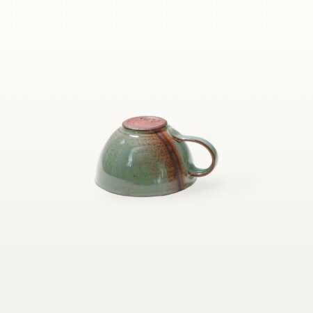 Stapelbare Kaffee- und Teetasse - Grün 6 Stapelbare Kaffee- und Teetasse - Grün – Bild 3