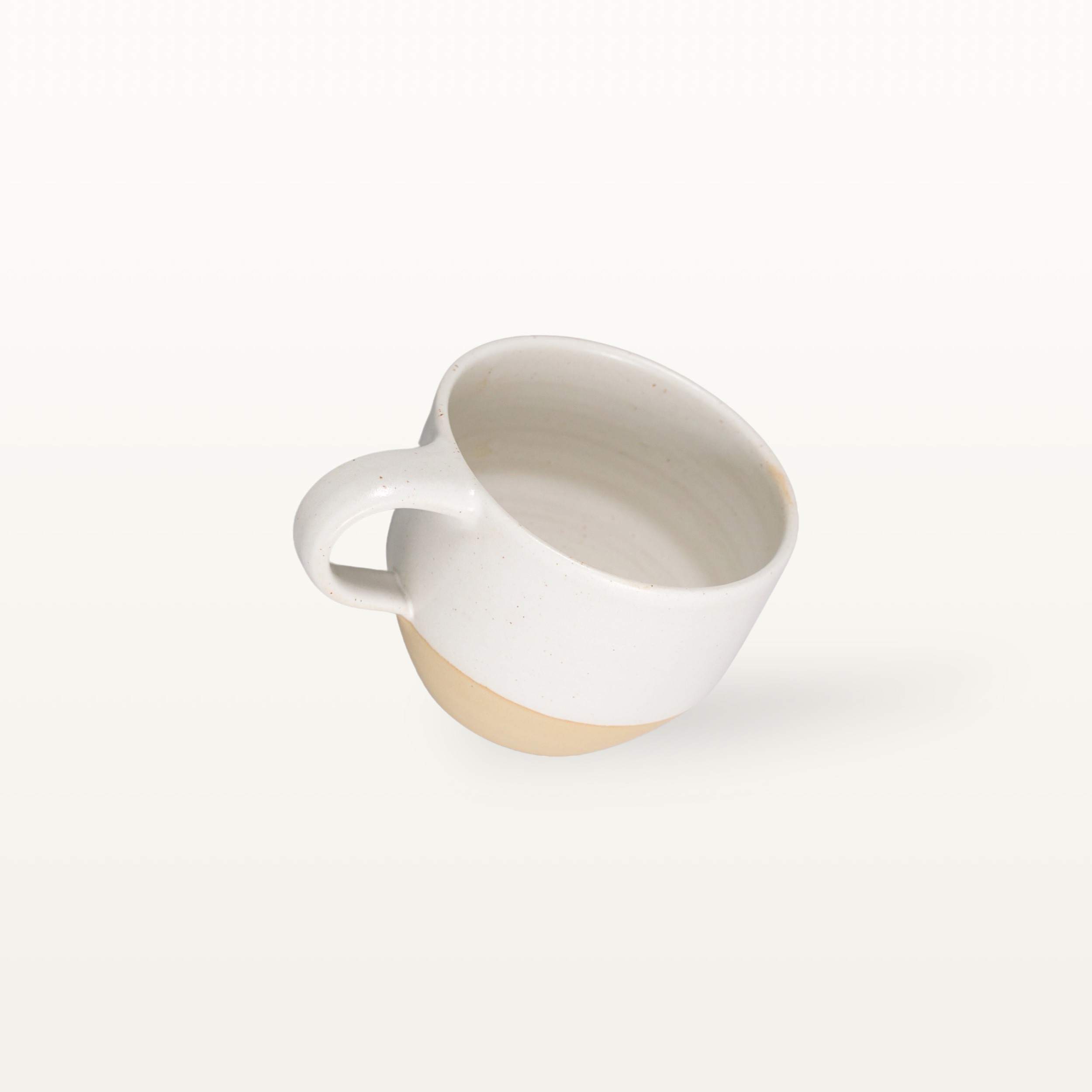 Minimalistische Tasse - 400ml - Gelb 2 Minimalistische Tasse - 400ml - Gelb – Bild 2