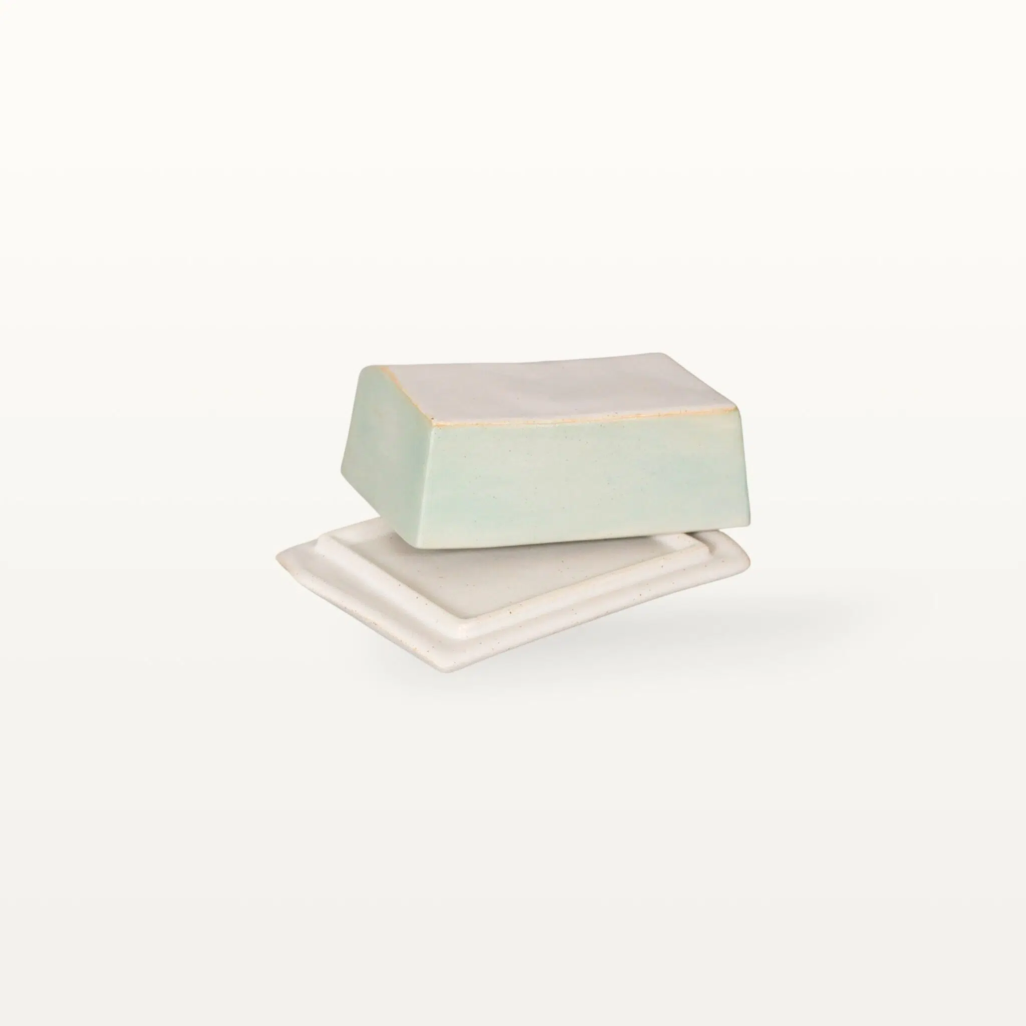 Elegante Butterdose - StayHome - Hellgrün 2 Elegante Butterdose - StayHome - Hellgrün – Bild 2