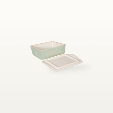 Elegante Butterdose - StayHome - Hellgrün 5 Elegante Butterdose - StayHome - Hellgrün – Bild 3