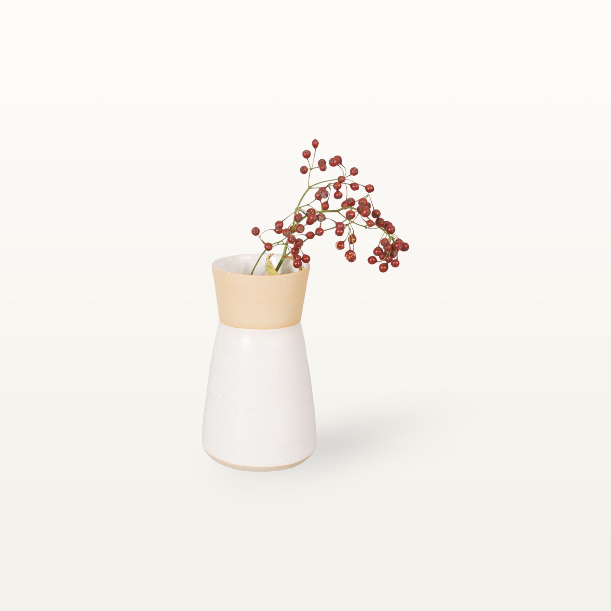 Alternative view of Zeitlose Karaffe oder Vase – 600ml - Gelb