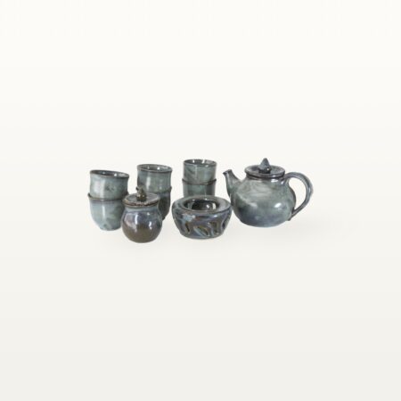 Umfangreiches blaues Teeservice "Charlotte" – Bild 2
