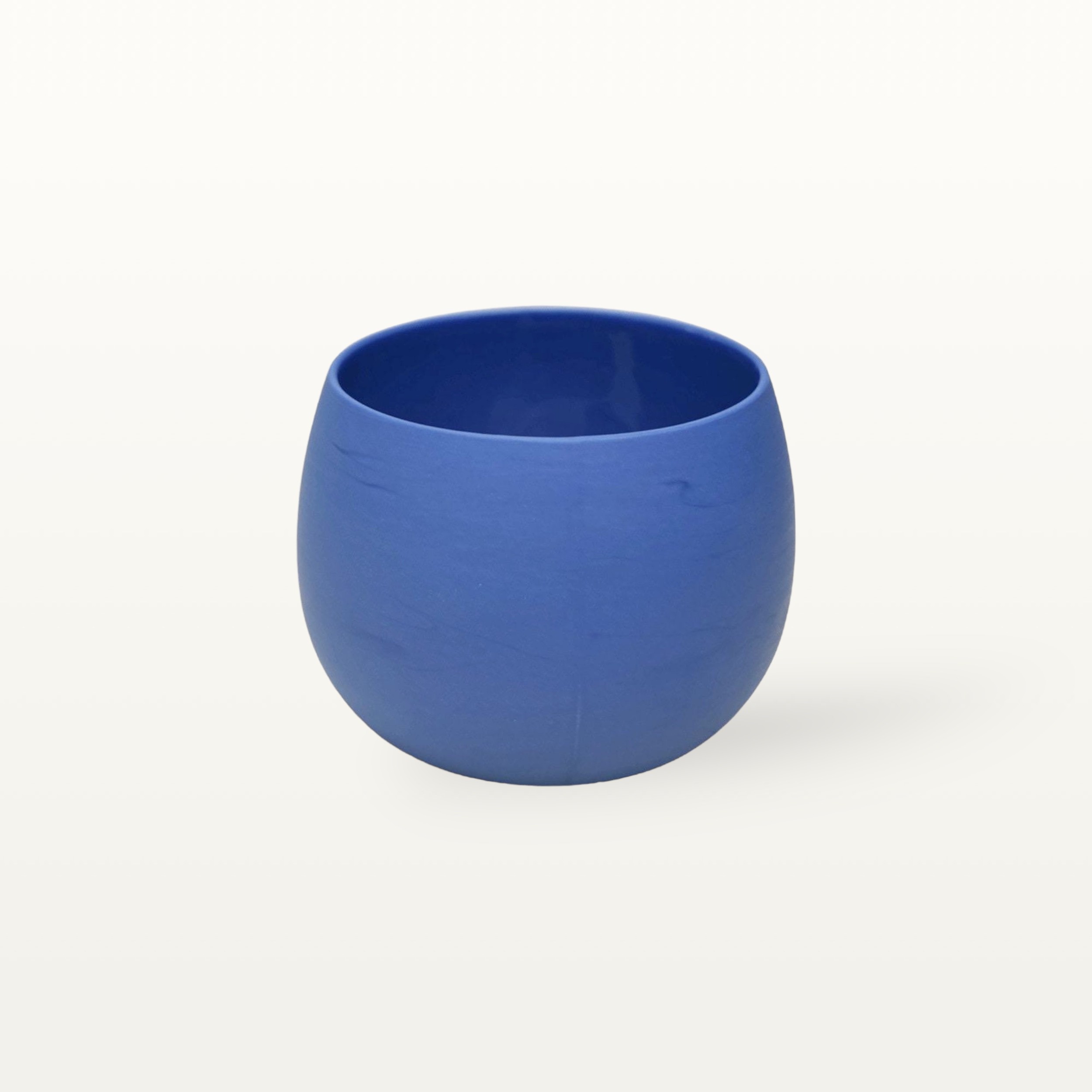 Porzellan Becher "Ronda" - Dunkelblau 250 ml 1 Porzellan Becher "Ronda" - Dunkelblau 250 ml