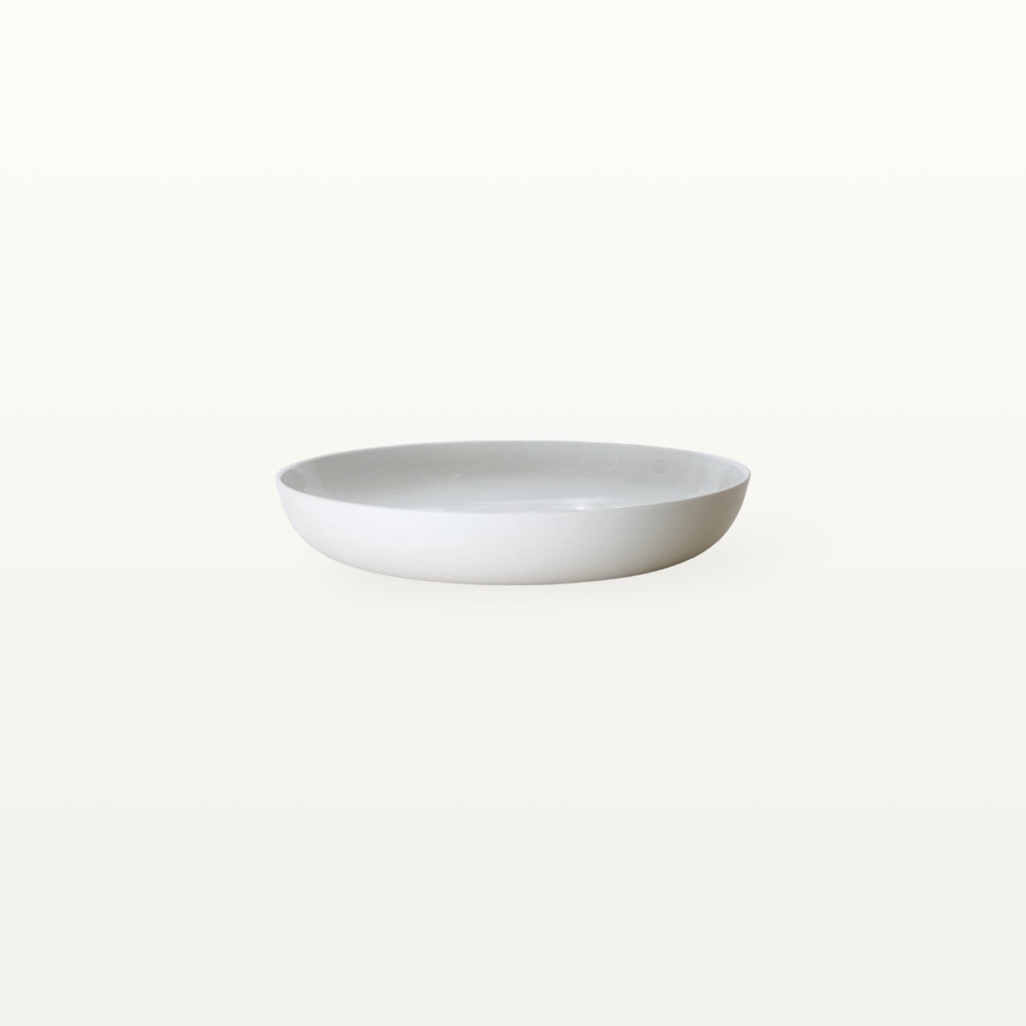 mittlere Schale "Ronda" - Weiß Ø 22 cm