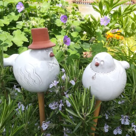 Vogel "Überflieger" - Weiß - Hut – Bild 7