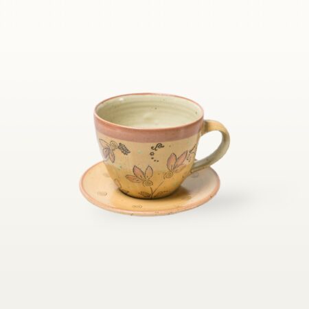 Cappuccinogedeck "Piazza" - Orange – Bild 5