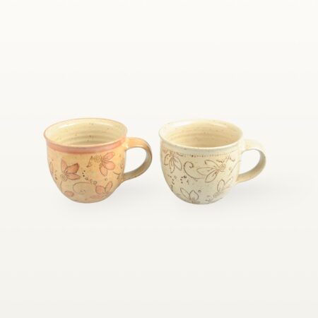 Bauchige Tasse "Liguria" - Orange – Bild 3