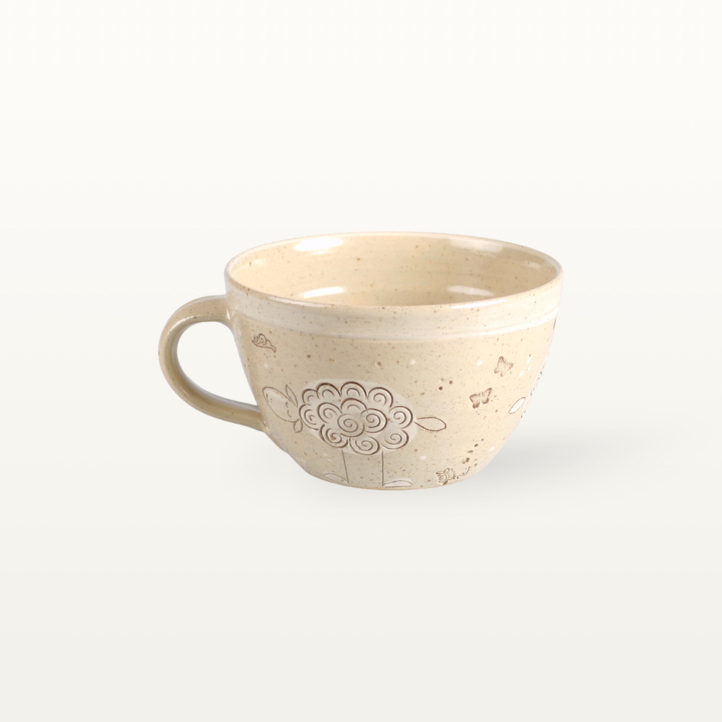 Große Tasse "Wolkenschaf" - Weiß 2 Große Tasse "Wolkenschaf" - Weiß – Bild 2