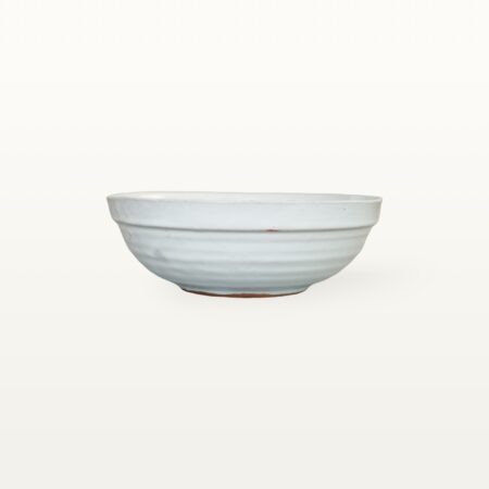 Einfache, große Schale - Weiß 11 Einfache, große Schale - Weiß – Bild 5