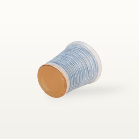 Konischer Becher "Feinstrich Blau" - Geringelt 6 Konischer Becher "Feinstrich Blau" - Geringelt – Bild 3