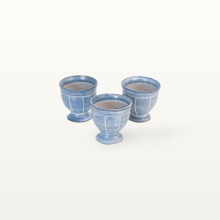 Alternative view of Eierbecher "Feinstrich Blau"