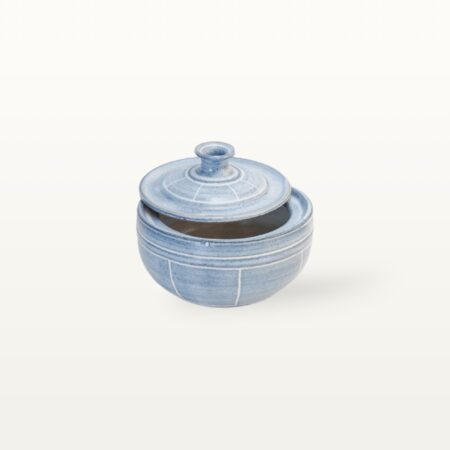 Zuckerdose bauchig "Feinstrich Blau" 6 Zuckerdose bauchig "Feinstrich Blau" – Bild 3