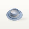 Gedeck "Feinstrich Blau" 6