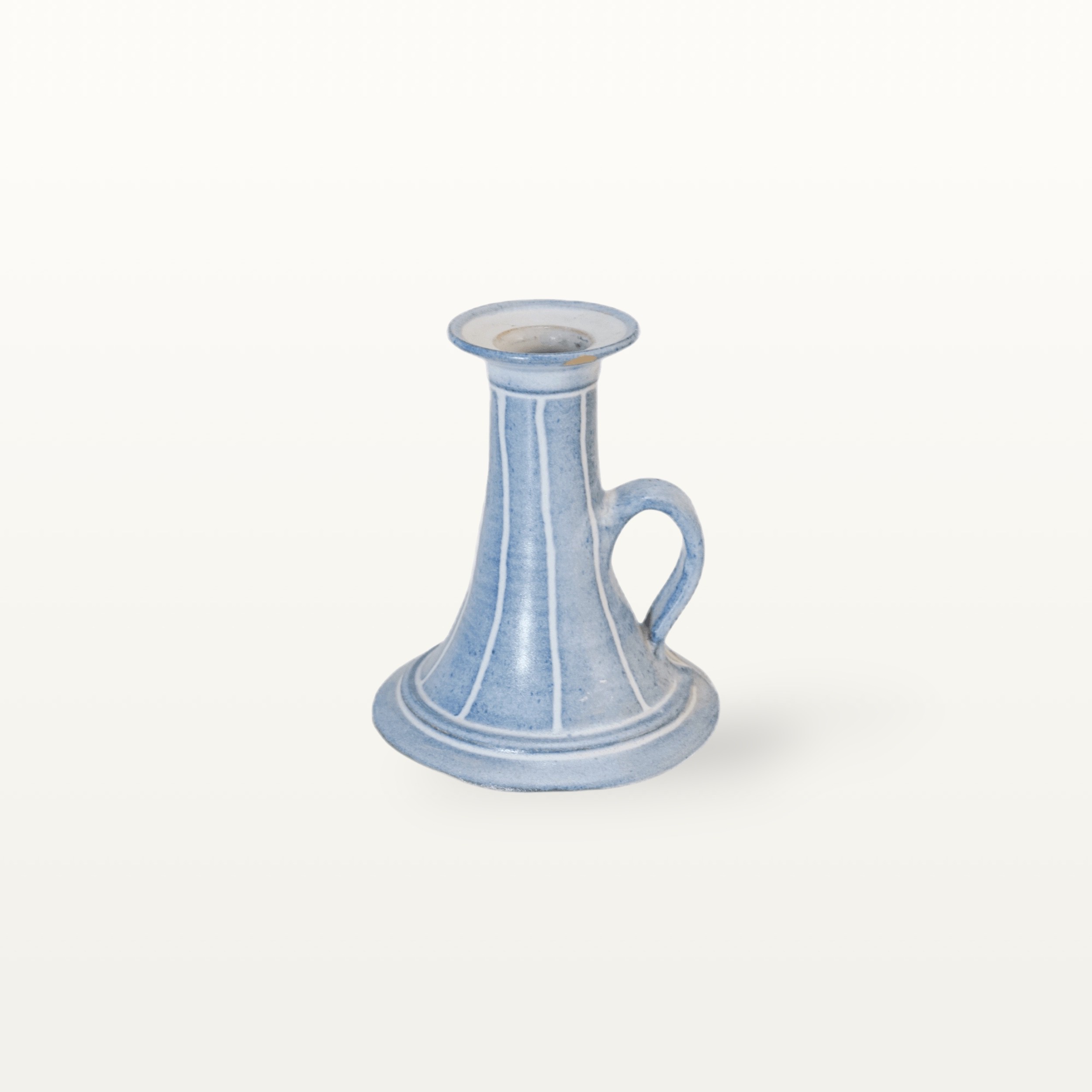 Alternative view of Leuchter / Vase "Feinstrich Blau"