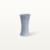 Mittlere Vase "Feinstrich Blau" - tailliert geringelt 9