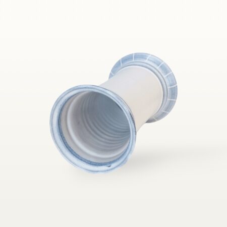 Große Vase "Feinstrich Blau" - mit Ritzborte – Bild 4