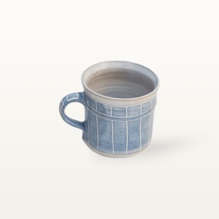 Zylindrische Tasse "Feinstrich Blau" - Streifen – Bild 3