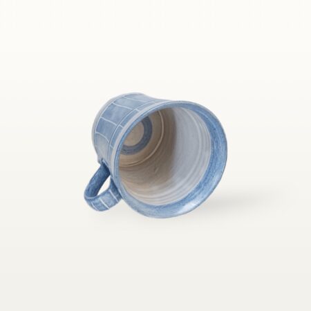 Konische Tasse "Feinstrich Blau" - Streifen 9 Konische Tasse "Feinstrich Blau" - Streifen – Bild 5