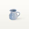 Kleiner Krug "Feinstrich Blau" - bauchig 8