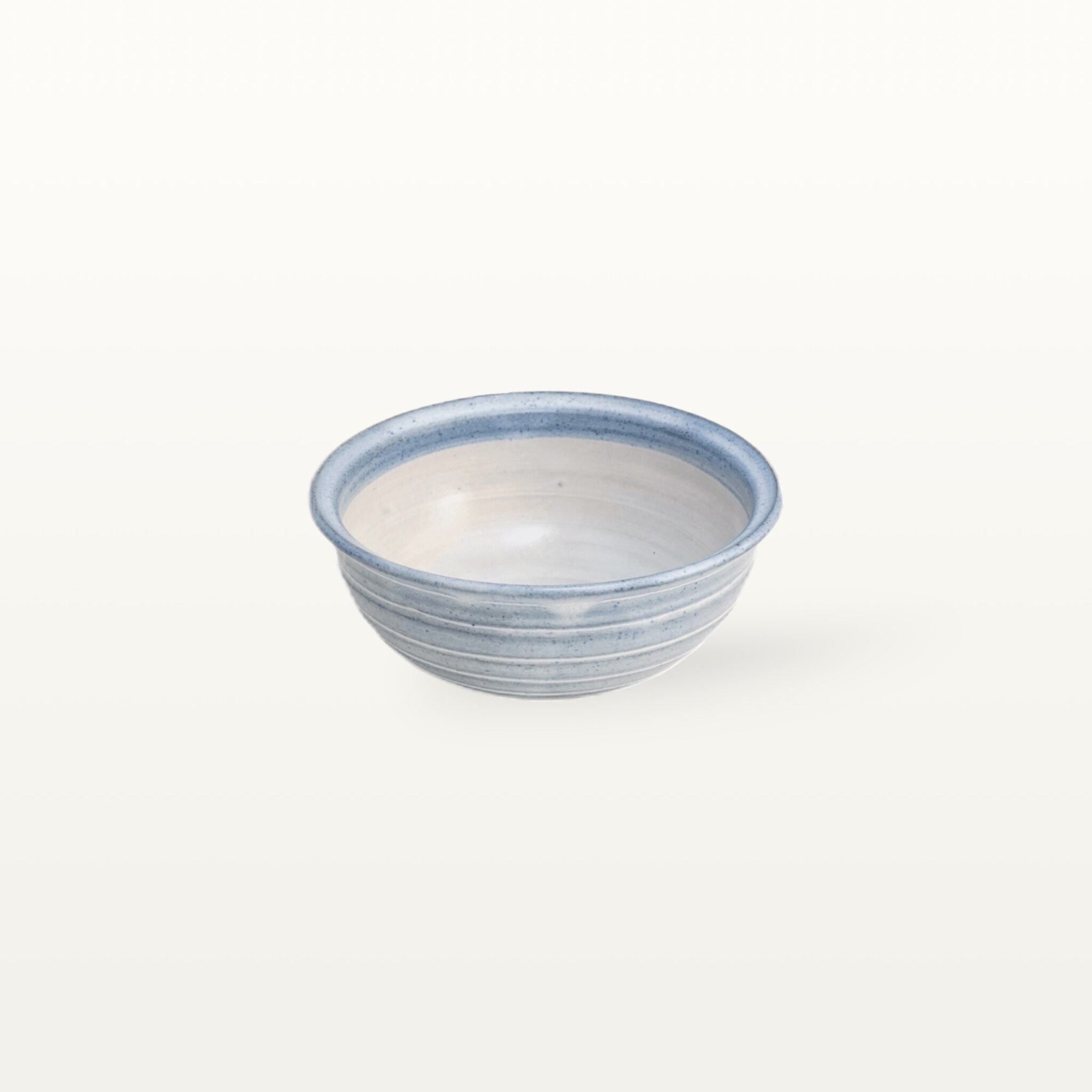 Kleine Schüssel "Feinstrich Blau" - geringelt 7
